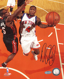 Nate Robinson Autographed Lay Up vs Heat Photograph Photo