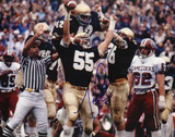 Mike Golic Autographed Notre Dame Photograph Photo
