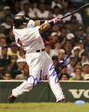 Manny Ramirez Autographed Vertical Swing Photograph Photographie