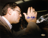 Al Arbour Drinking From Stanley Cup Autographed Photo (Hand Signed Collectable) Photographie