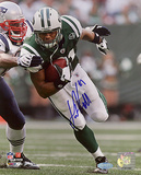 Dustin Keller Autographed Run After Catch vs Patriots Photograph Photographie