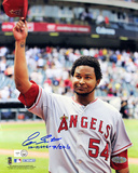 Ervin Santana "No Hitter 7/27/11" Angels Autographed Photo (Hand Signed Collectable) Photographie