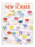The New Yorker Cover - August 24, 1987 Premium Giclee Print by Susan Davis