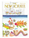 The New Yorker Cover - January 14, 1967 Premium Giclee Print by Joseph Low