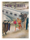 The New Yorker Cover - March 1, 1941 Premium Giclee Print by Constantin Alajalov