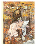 The New Yorker Cover - October 4, 1993 Premium Giclee Print by Edward Sorel
