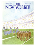 The New Yorker Cover - November 16, 1987 Premium Giclee Print by James Stevenson
