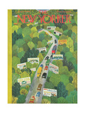 The New Yorker Cover - June 14, 1947 Giclee Print by Ilonka Karasz