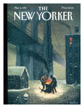 The New Yorker Cover - March 6, 1995 Premium Giclee Print by Eric Drooker