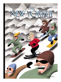 The New Yorker Cover - January 25, 1999 Premium Giclee Print by Ian Falconer