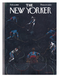 The New Yorker Cover - February 8, 1958 Premium Giclee Print by Garrett Price