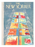The New Yorker Cover - October 8, 1960 Premium Giclee Print by Anatol Kovarsky