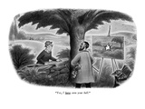 "Yes, I have seen your ball." - New Yorker Cartoon Premium Giclee Print by Richard Taylor