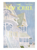 The New Yorker Cover - August 5, 1967 Premium Giclee Print by James Stevenson