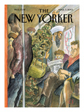The New Yorker Cover - March 3, 2003 Premium Giclee Print by Edward Sorel