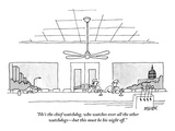 "He's the chief watchdog, who watches over all the other watchdogs—but thi… Premium Giclee Print by Jack Ziegler