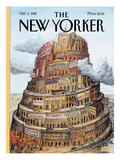 The New Yorker Cover - October 2, 1995 Premium Giclee Print by Edward Sorel