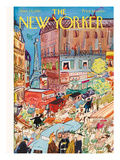 The New Yorker Cover - June 24, 1950 Premium Giclee Print by Ludwig Bemelmans