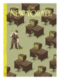The New Yorker Cover - October 25, 2004 Premium Giclee Print by Christoph Niemann