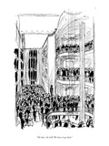 "Oh dear, the bell! We have to go back." - New Yorker Cartoon Premium Giclee Print by Everett Opie