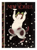 The New Yorker Cover - December 30, 1933 Premium Giclee Print by Rea Irvin