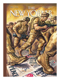 The New Yorker Cover - March 31, 2003 Premium Giclee Print by Owen Smith