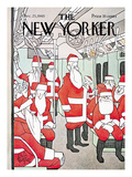 The New Yorker Cover - December 25, 1965 Premium Giclee Print by George Price