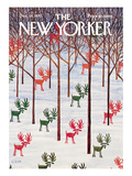 The New Yorker Cover - December 26, 1970 Premium Giclee Print by Charles E. Martin