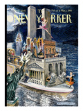 The New Yorker Cover - February 22, 1999 Premium Giclee Print by Edward Sorel