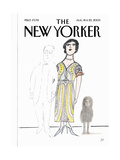 The New Yorker Cover - August 18, 2003 reproduction procédé giclée par Saul Steinberg