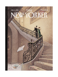 The New Yorker Cover - January 5, 1998 Giclee-trykk av Harry Bliss The New Yorker Cover - January 5, 1998 Giclee-trykk av Harry Bliss