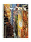 The New Yorker Cover - September 20, 1993 Giclée-Druck von Jean-Jacques Sempé