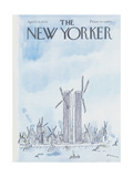 The New Yorker Cover - April 29, 1974 Giclee-trykk av R.O. Blechman The New Yorker Cover - April 29, 1974 Giclee-trykk av R.O. Blechman