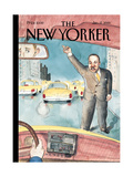 The New Yorker Cover - January 17, 2000 Giclee-trykk av Barry Blitt The New Yorker Cover - January 17, 2000 Giclee-trykk av Barry Blitt
