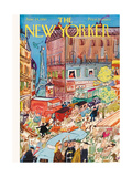 The New Yorker Cover - June 24, 1950 Giclee-trykk av Ludwig Bemelmans The New Yorker Cover - June 24, 1950 Giclee-trykk av Ludwig Bemelmans