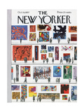 The New Yorker Cover - October 19, 1957 Giclee Print by Anatol Kovarsky