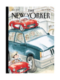 The New Yorker Cover - August 13, 2001 Giclee-trykk av Barry Blitt The New Yorker Cover - August 13, 2001 Giclee-trykk av Barry Blitt