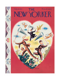 The New Yorker Cover - February 10, 1934 Giclee-trykk av Harry Brown