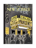 The New Yorker Cover - March 5, 2001 reproduction procédé giclée par Ian Falconer