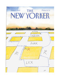The New Yorker Cover - June 8, 1992 Lámina giclée por Saul Steinberg The New Yorker Cover - June 8, 1992 Lámina giclée por Saul Steinberg