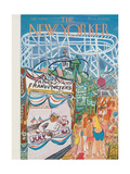 The New Yorker Cover - July 3, 1948 Giclee-trykk av Ludwig Bemelmans The New Yorker Cover - July 3, 1948 Giclee-trykk av Ludwig Bemelmans
