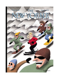 The New Yorker Cover - January 25, 1999 Giclee Print by Ian Falconer