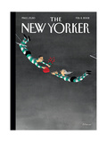 The New Yorker Cover - February 11, 2002 reproduction procédé giclée par Ian Falconer