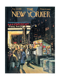 The New Yorker Cover - November 22, 1958 Reproduction procédé giclée par Arthur Getz
