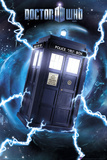 Doctor Who-Tardis- Metallic Poster Print