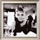 Audrey Hepburn in Breakfast at Tiffany's Prints
