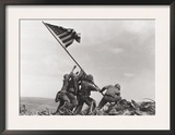 Flag Raising on Iwo Jima, c.1945 Print by Joe Rosenthal