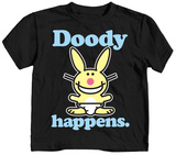 Toddler: Happy Bunny - Doody Happens T-Shirts Toddler: Happy Bunny - Doody Happens T-Shirts