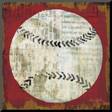 Ball I Mounted Print by Mo Mullan