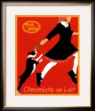 Chocolate au Lait Prints by Johanna Kriesel